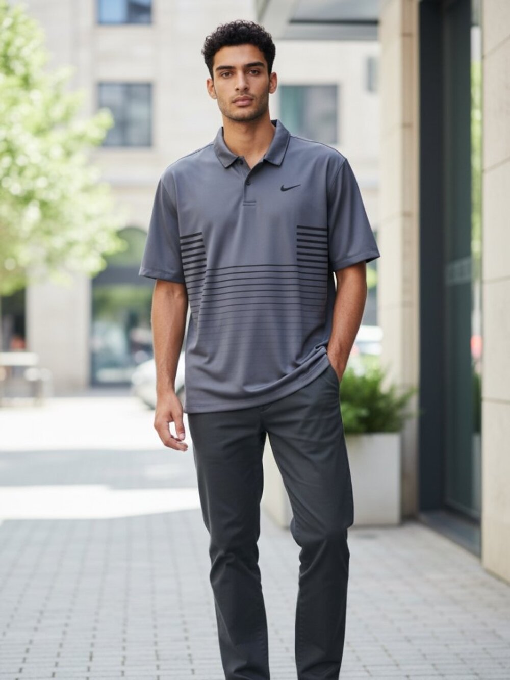 Men's Nike Dri-Fit Golf Shirt XXL